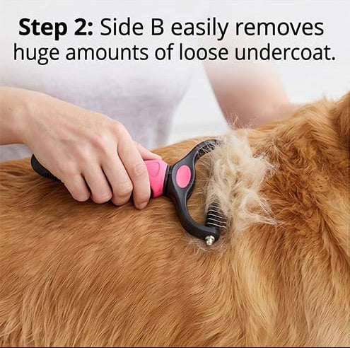 Remove loose fur