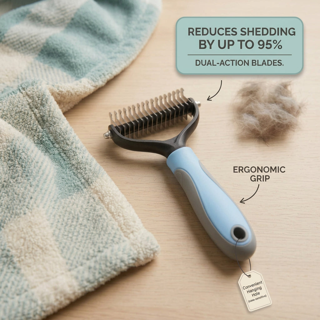 Goodbye Sheddingᴾᴿᴼ Deshedding Comb